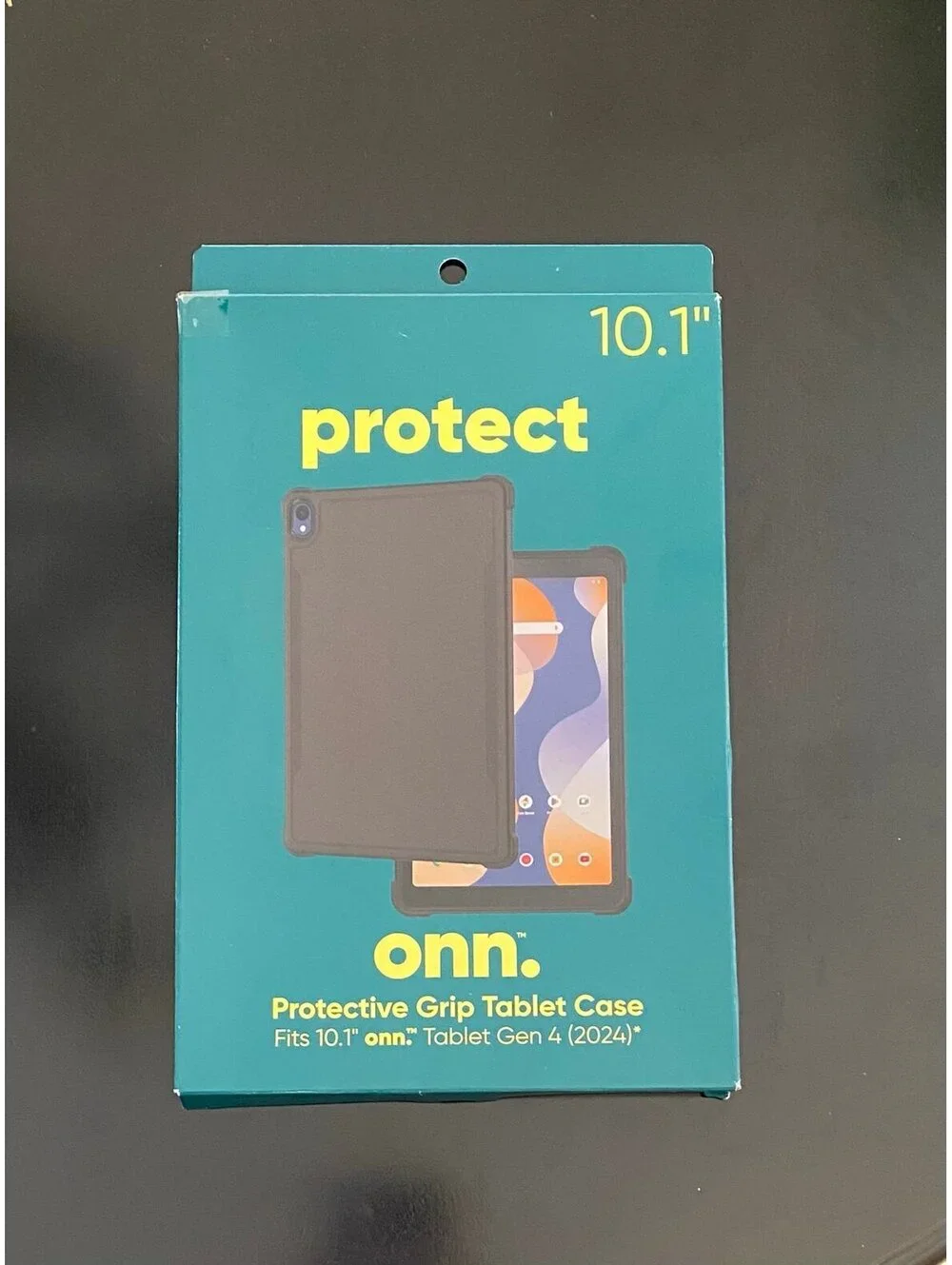 Onn Protective Grip Tablet Case for 10.1” Tablet Gen 4 (2024) Black